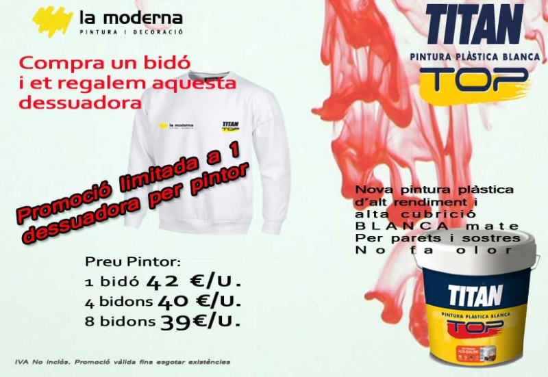 PROMOCIÓ NOU TITAN TOP PREMIUM