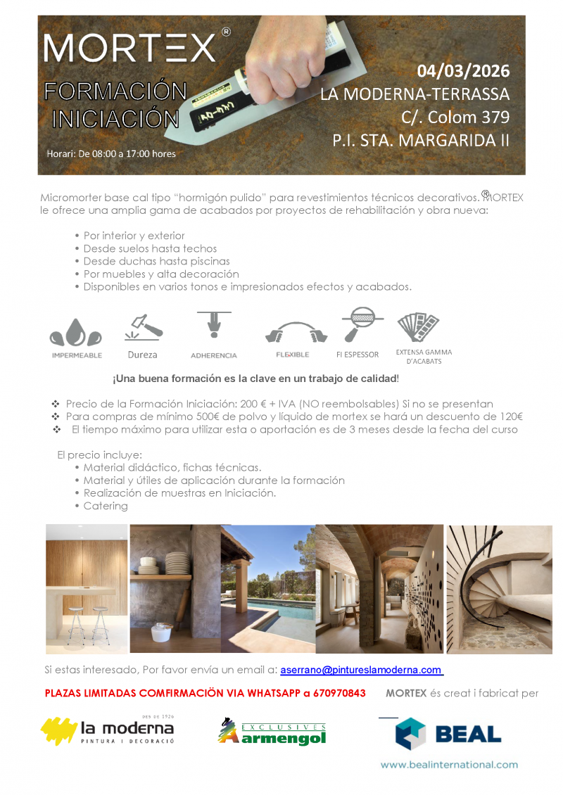 MORTEX FORMACION INICIACION
