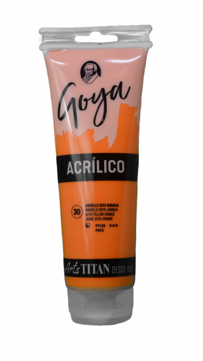 ACRILICO ESTUDIO GOYA 230 ML. N.30 NARANJA