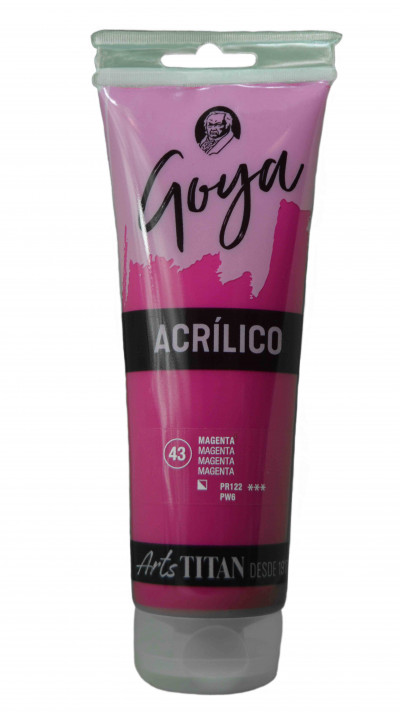 ACRILICO ESTUDIO GOYA 230 ML. N.43 MAGENTA