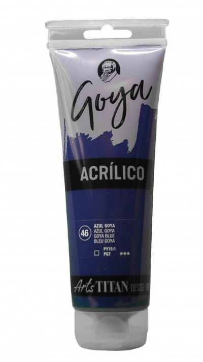 ACRILICO ESTUDIO GOYA 230 ML. N.46 AZUL