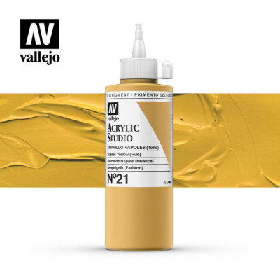 ACRYLIC STUDIO AMARILLO NAPOLES Nº21 200ml