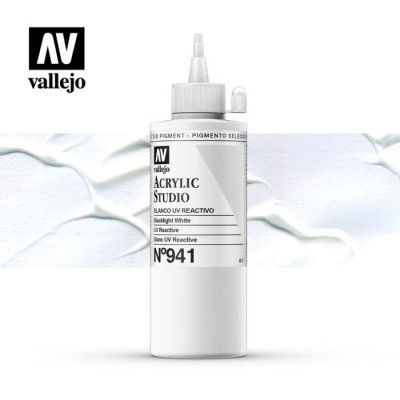 ACRYLIC STUDIO BLANCO UV REACTIVE Nº941 200ml