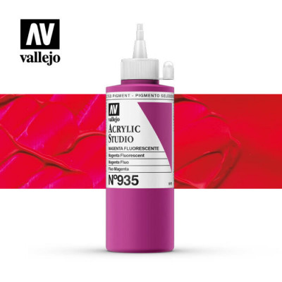 ACRYLIC STUDIO MAGENTA FLUO N.935 200ml