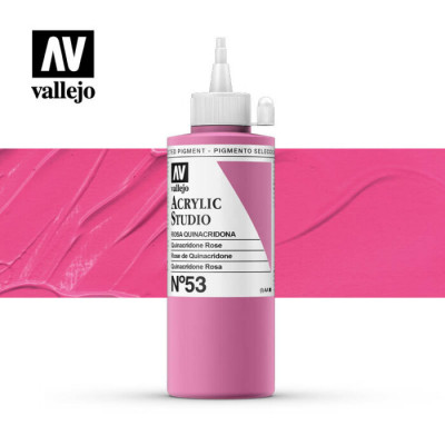 ACRYLIC STUDIO ROSA QUINACRIDONA Nº53 200ml