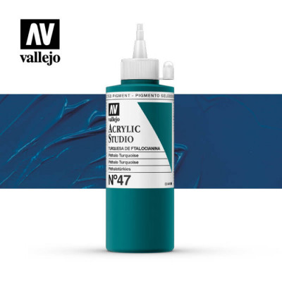 ACRYLIC STUDIO TURQUESA FTALOCIANINA Nº47 200ML