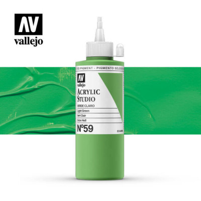 ACRYLIC STUDIO VERDE CLARO Nº59 200ml