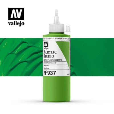 ACRYLIC STUDIO VERDE FLUOR N.937 200ML