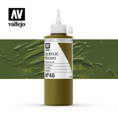 ACRYLIC STUDIO VERDE OLIVA Nº48 200ML