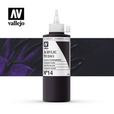 ACRYLIC STUDIO VIOLETA PERMANENTE Nº14 200ml